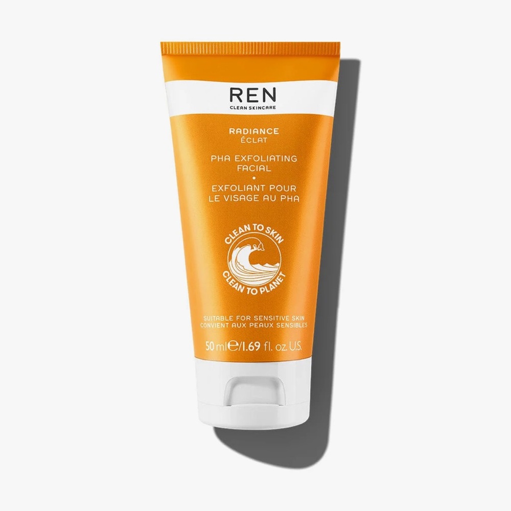 REN Clean Skincare PHA Exfoliating Facial 50ml NIB